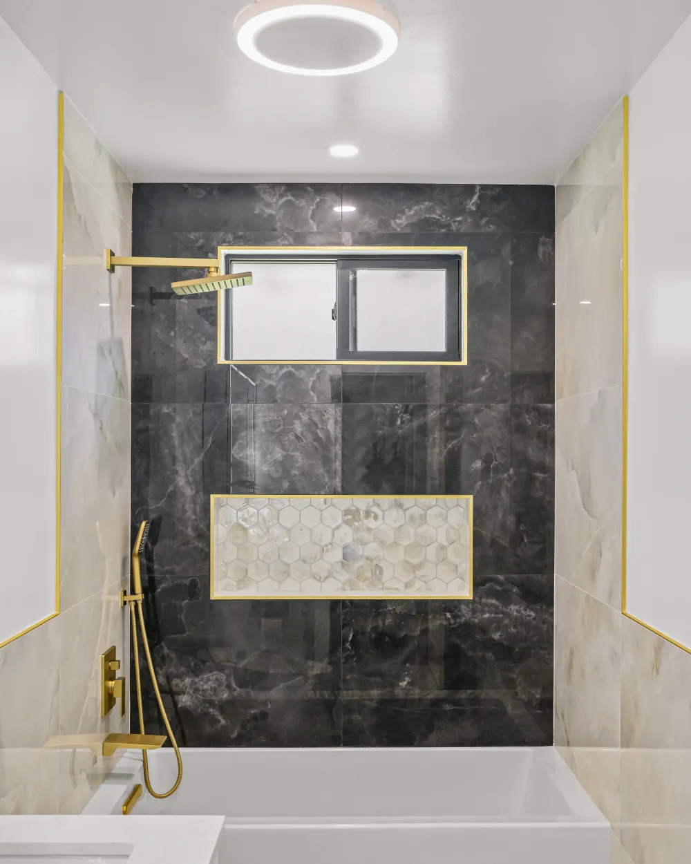 Archer Street bathroom remodel by Guild Builders