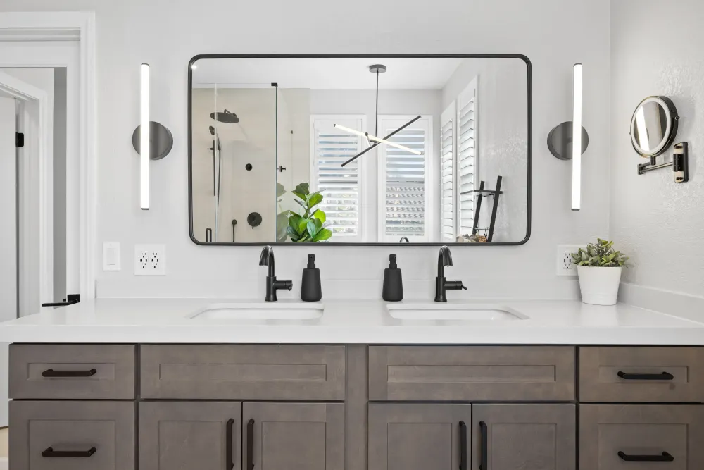 Sunset Ridge Drive bathroom remodel by Guild Builders photo 3
