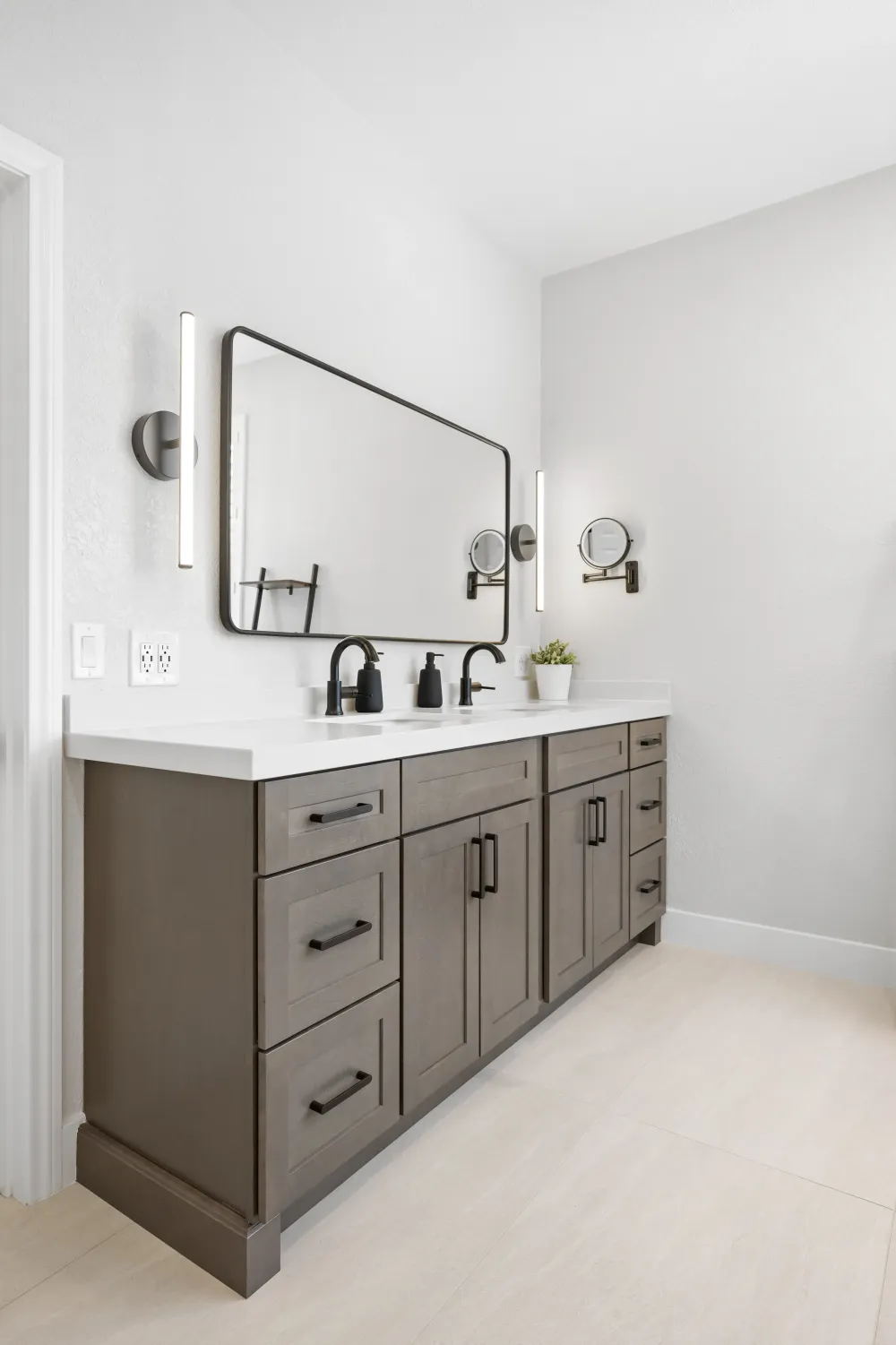 Sunset Ridge Drive bathroom remodel by Guild Builders photo 6